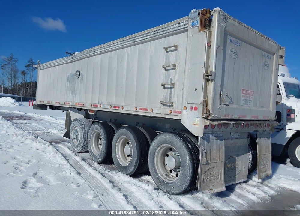 2018 MAC TRAILER MFG DUMP TRAILER VIN: 5MADA304XJC042428
