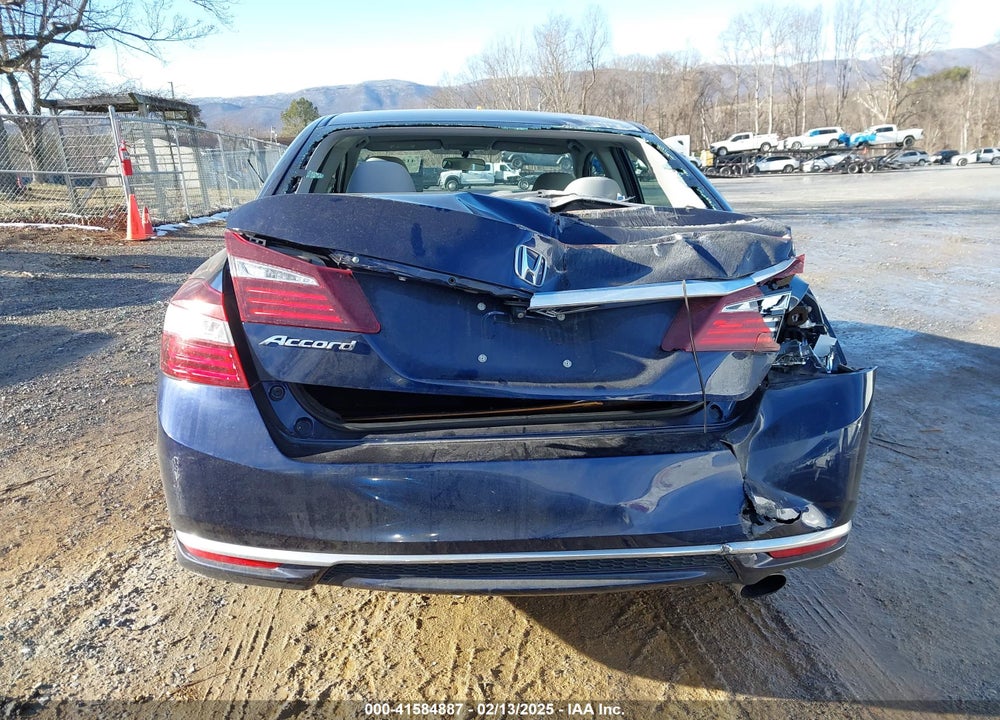 2016 HONDA ACCORD VIN: 1HGCR2F36GA146778