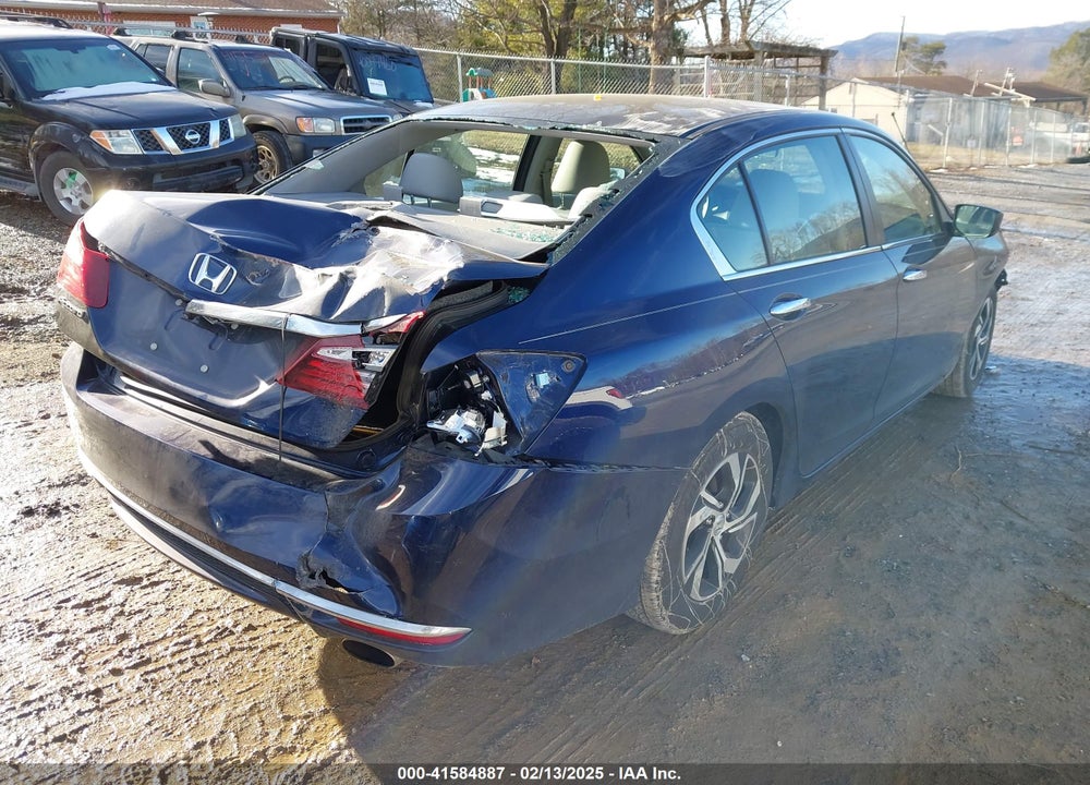 2016 HONDA ACCORD VIN: 1HGCR2F36GA146778