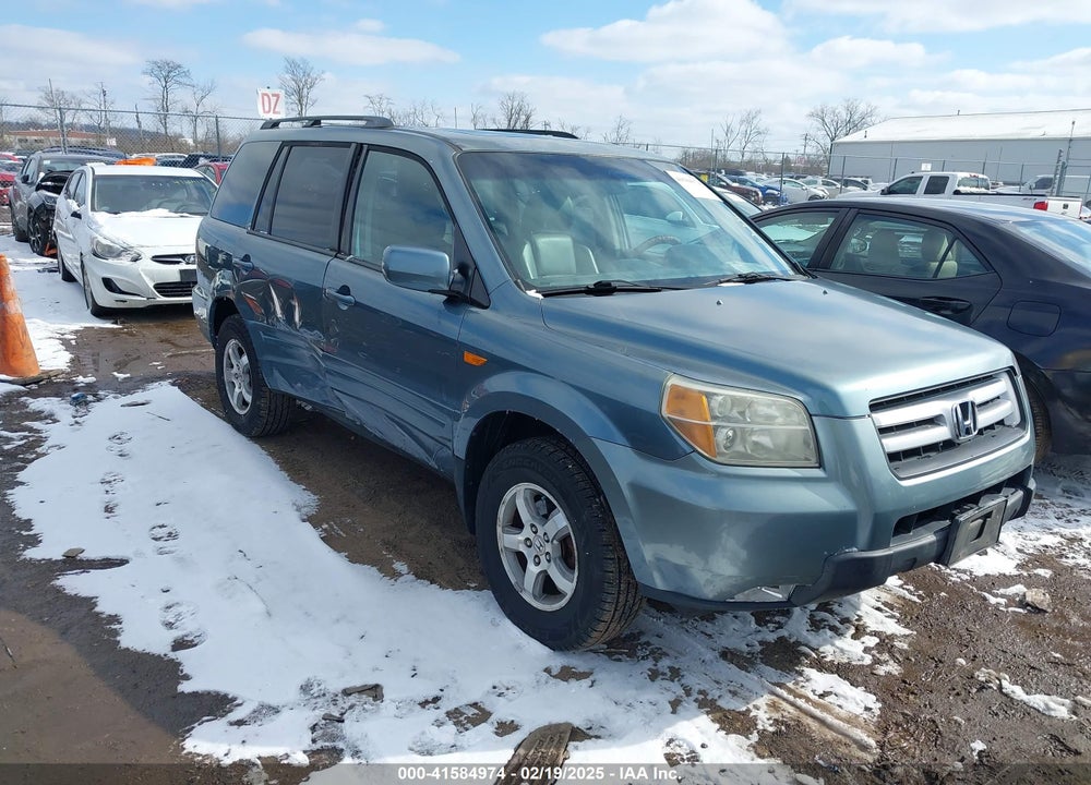 2006 HONDA PILOT EX-L VIN: 2HKYF18746H539144