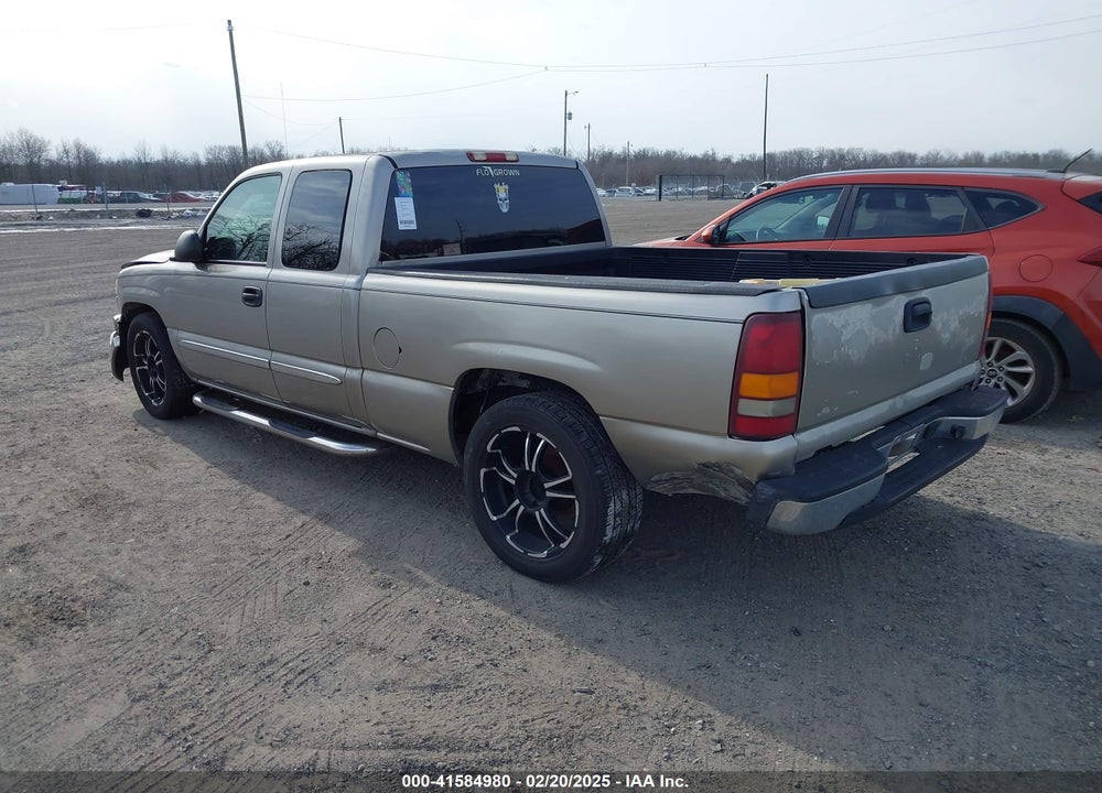 2003 GMC SIERRA 1500 SLE VIN: 2GTEC19V031121587