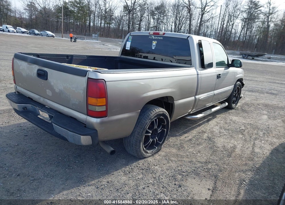 2003 GMC SIERRA 1500 SLE VIN: 2GTEC19V031121587