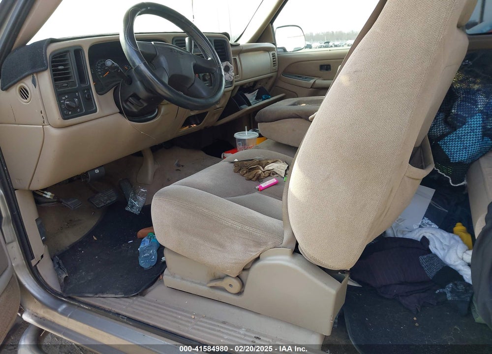 2003 GMC SIERRA 1500 SLE VIN: 2GTEC19V031121587