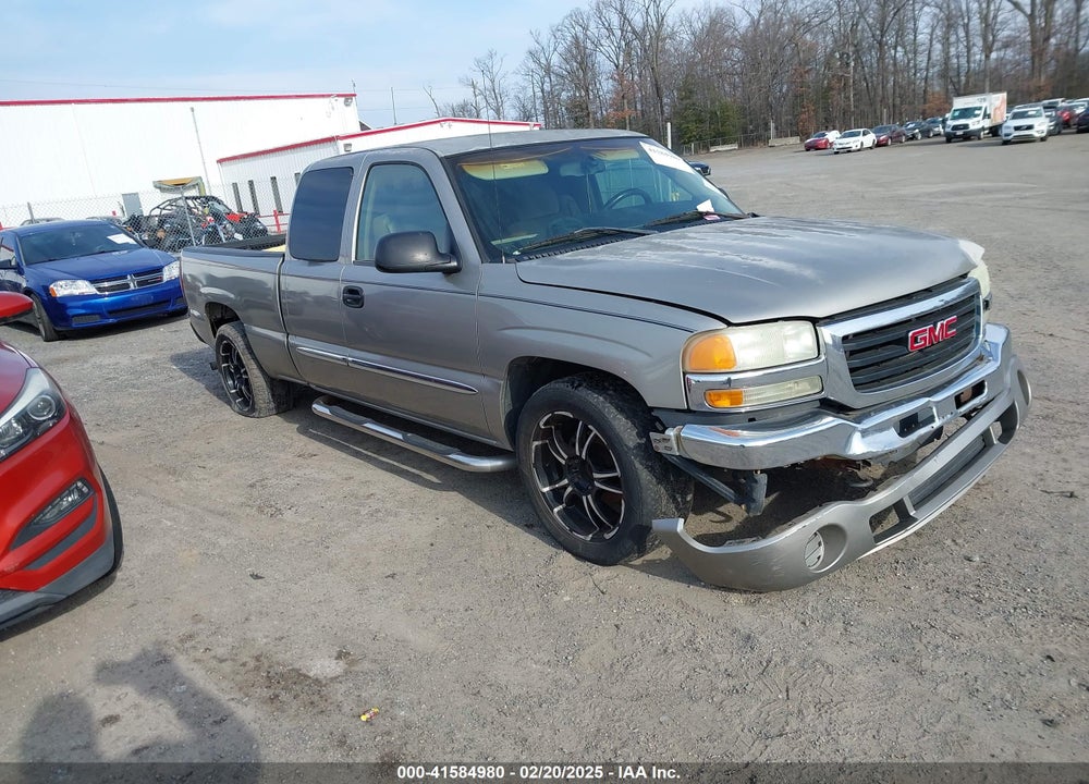 2003 GMC SIERRA 1500 SLE VIN: 2GTEC19V031121587