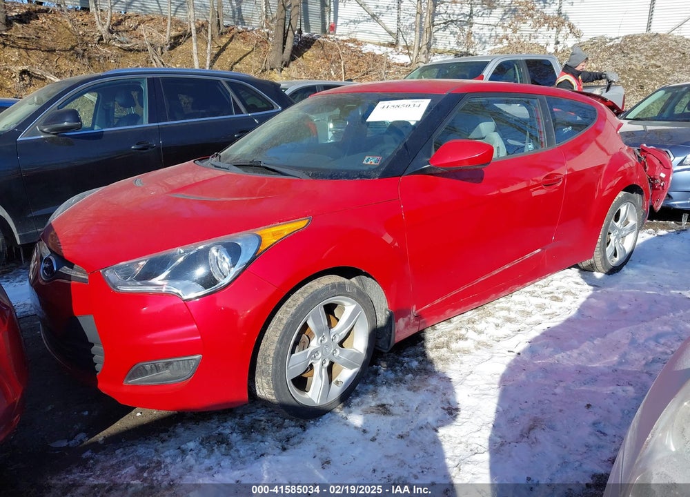 2013 HYUNDAI VELOSTER VIN: KMHTC6AD9DU093541