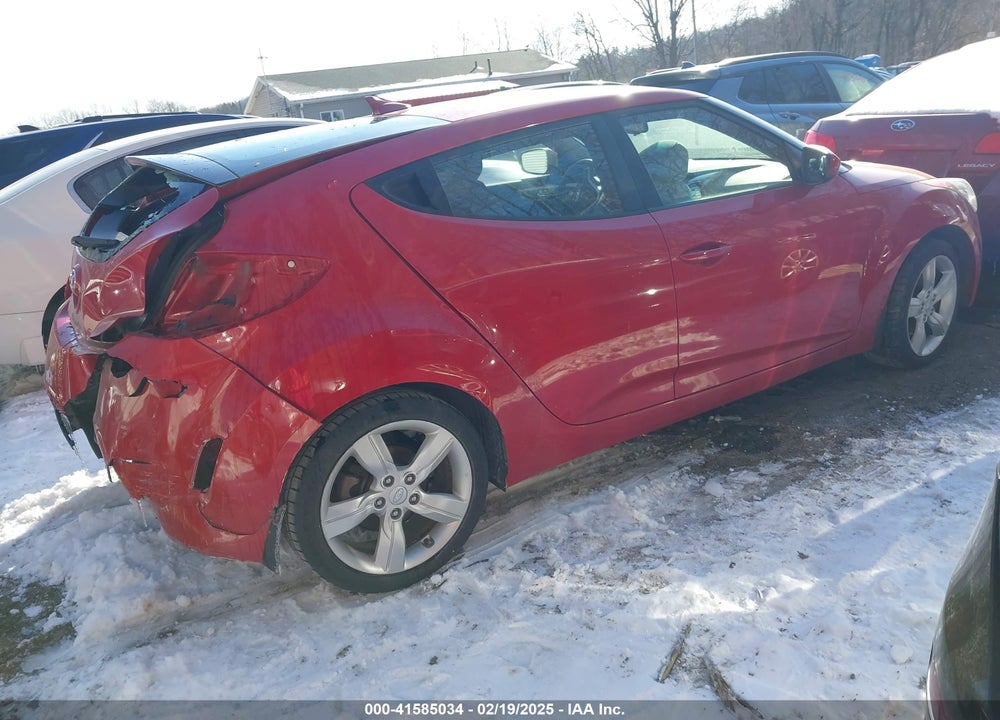 2013 HYUNDAI VELOSTER VIN: KMHTC6AD9DU093541