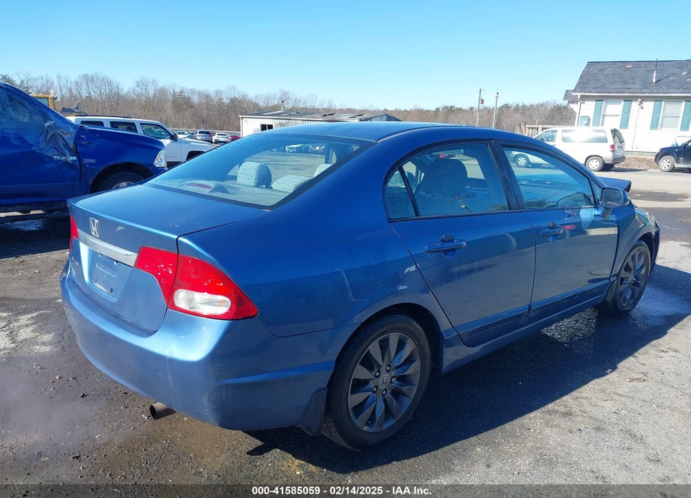 2009 HONDA CIVIC EX VIN: 1HGFA16889L030113