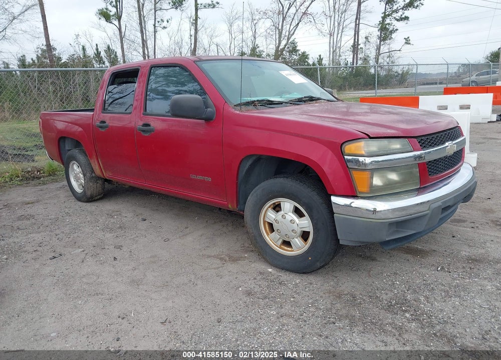 2005 CHEVROLET COLORADO LS VIN: 1GCCS136058193854