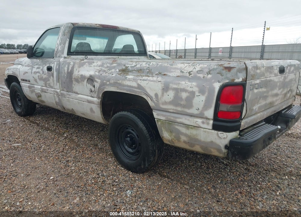 1996 DODGE RAM 1500 VIN: 1B7HC16X8TS611634