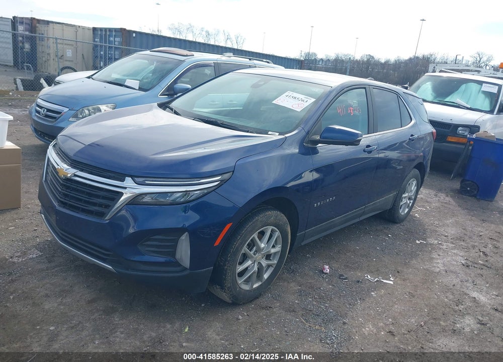 2022 CHEVROLET EQUINOX AWD LT VIN: 3GNAXUEVXNL223451