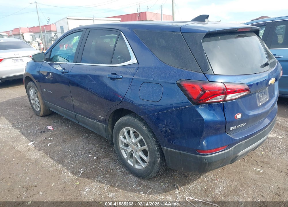 2022 CHEVROLET EQUINOX AWD LT VIN: 3GNAXUEVXNL223451