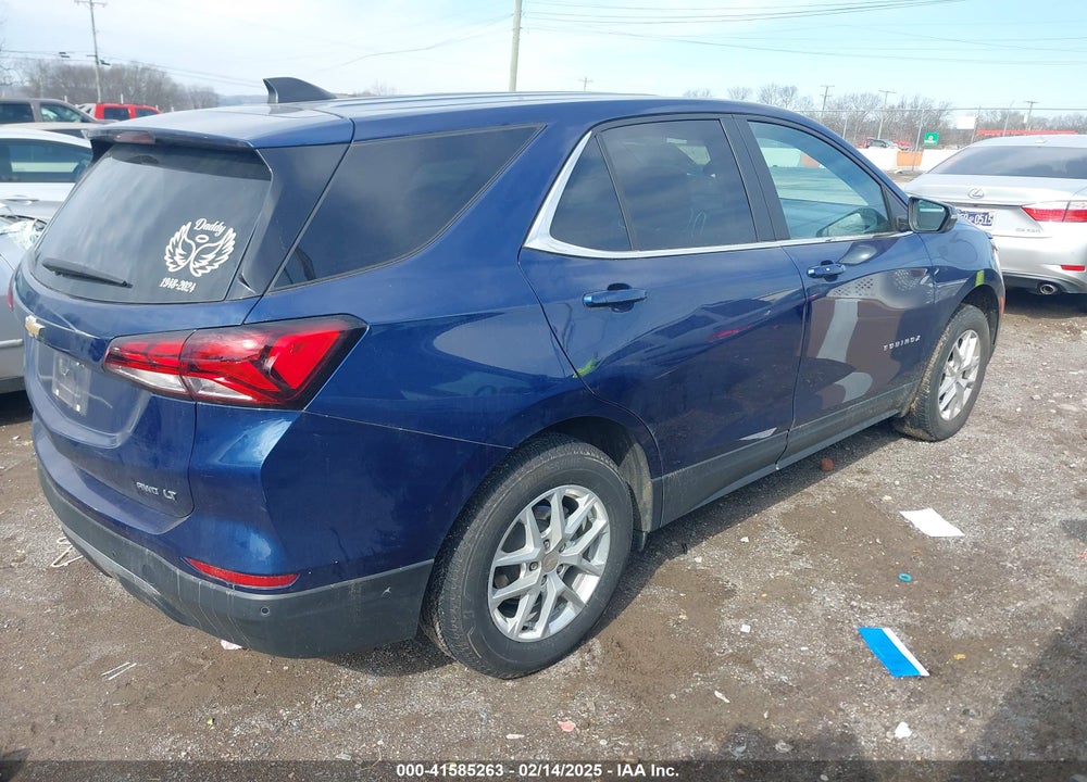 2022 CHEVROLET EQUINOX AWD LT VIN: 3GNAXUEVXNL223451