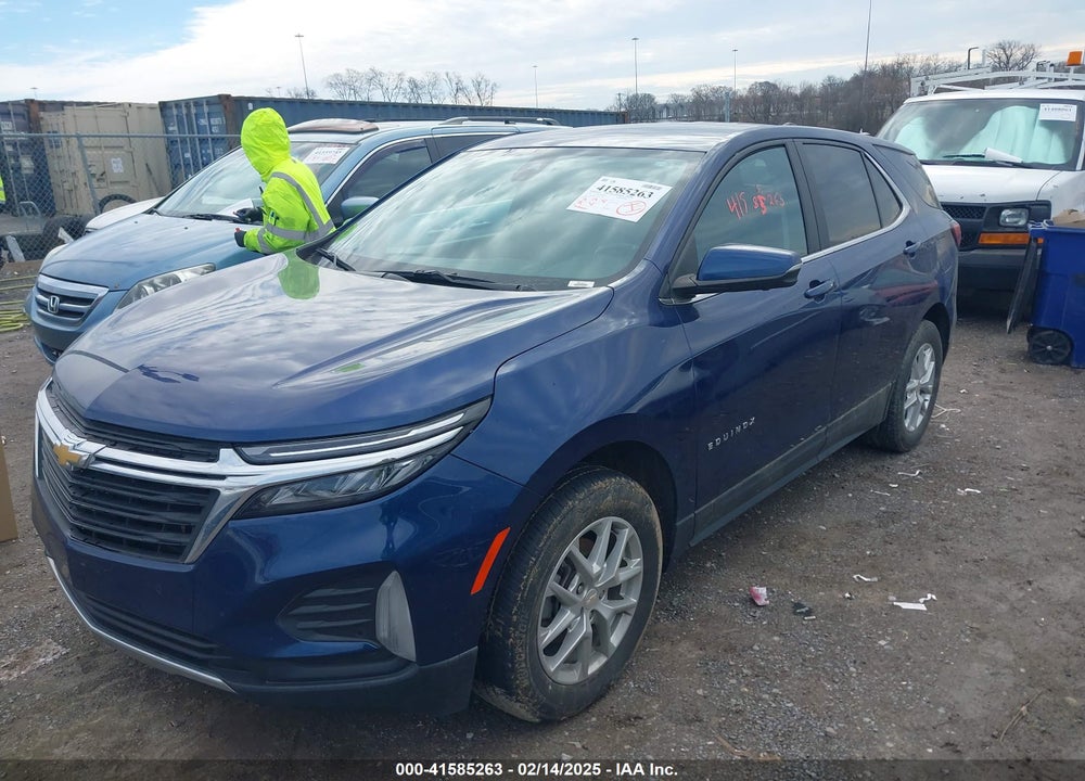 2022 CHEVROLET EQUINOX AWD LT VIN: 3GNAXUEVXNL223451