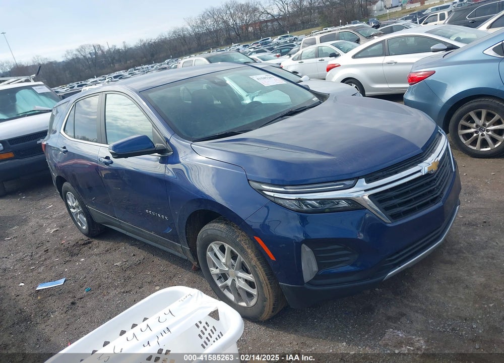 2022 CHEVROLET EQUINOX AWD LT VIN: 3GNAXUEVXNL223451