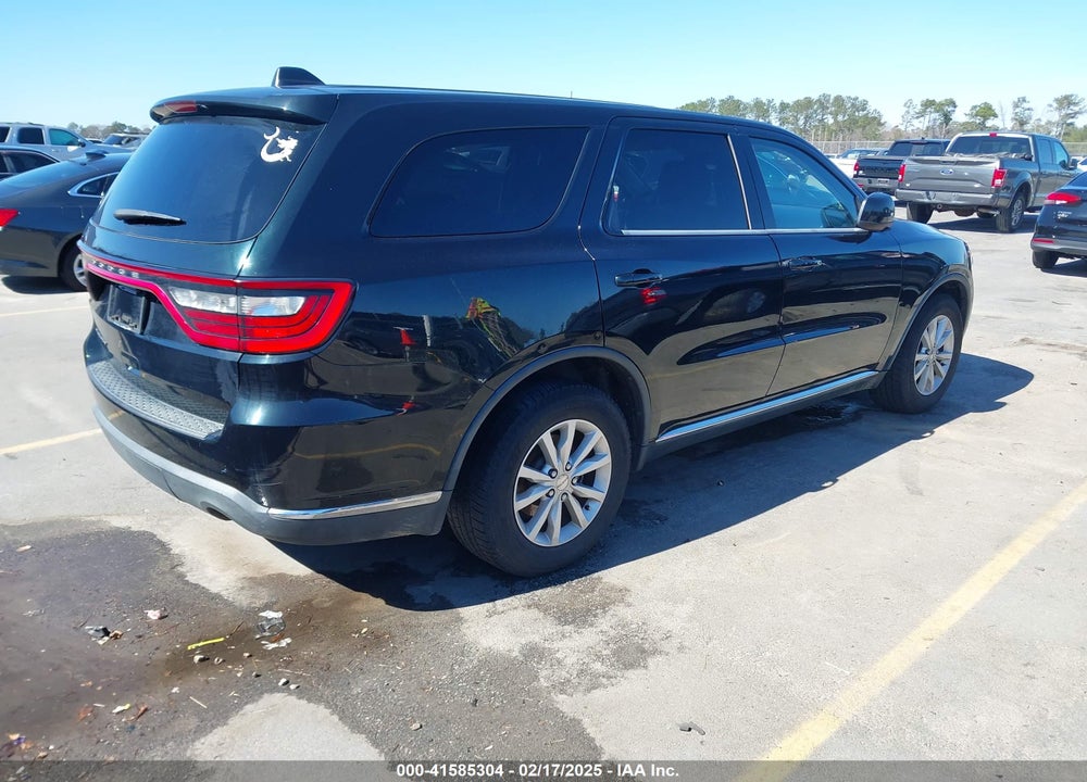 2015 DODGE DURANGO SXT VIN: 1C4RDHAG3FC810123