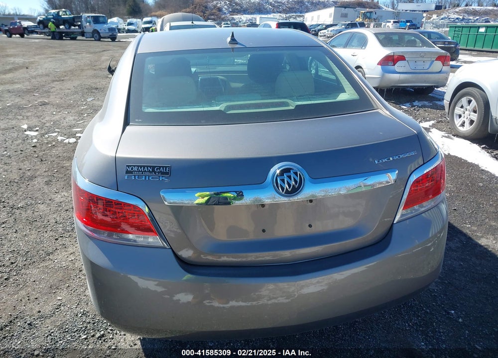 2011 BUICK LACROSSE VIN: 1G4GA5ED7BF287630