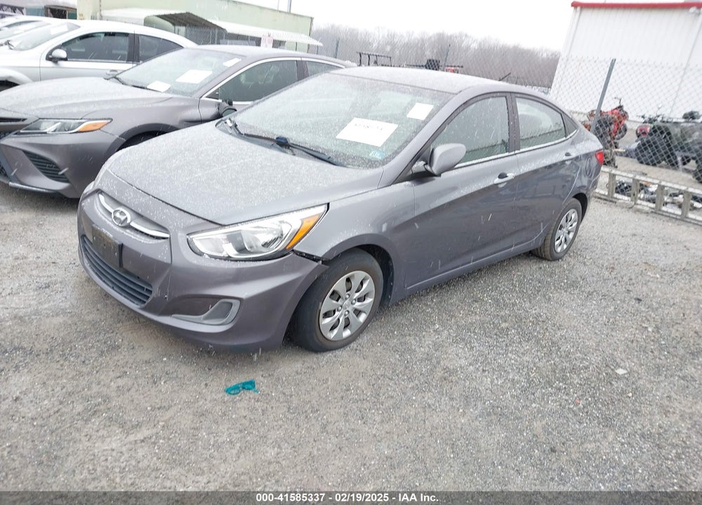 2017 HYUNDAI ACCENT VIN: KMHCT4AE5HU318783