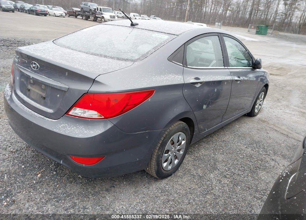 2017 HYUNDAI ACCENT VIN: KMHCT4AE5HU318783