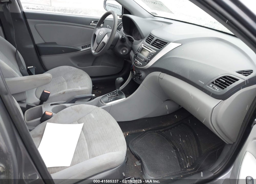 2017 HYUNDAI ACCENT VIN: KMHCT4AE5HU318783