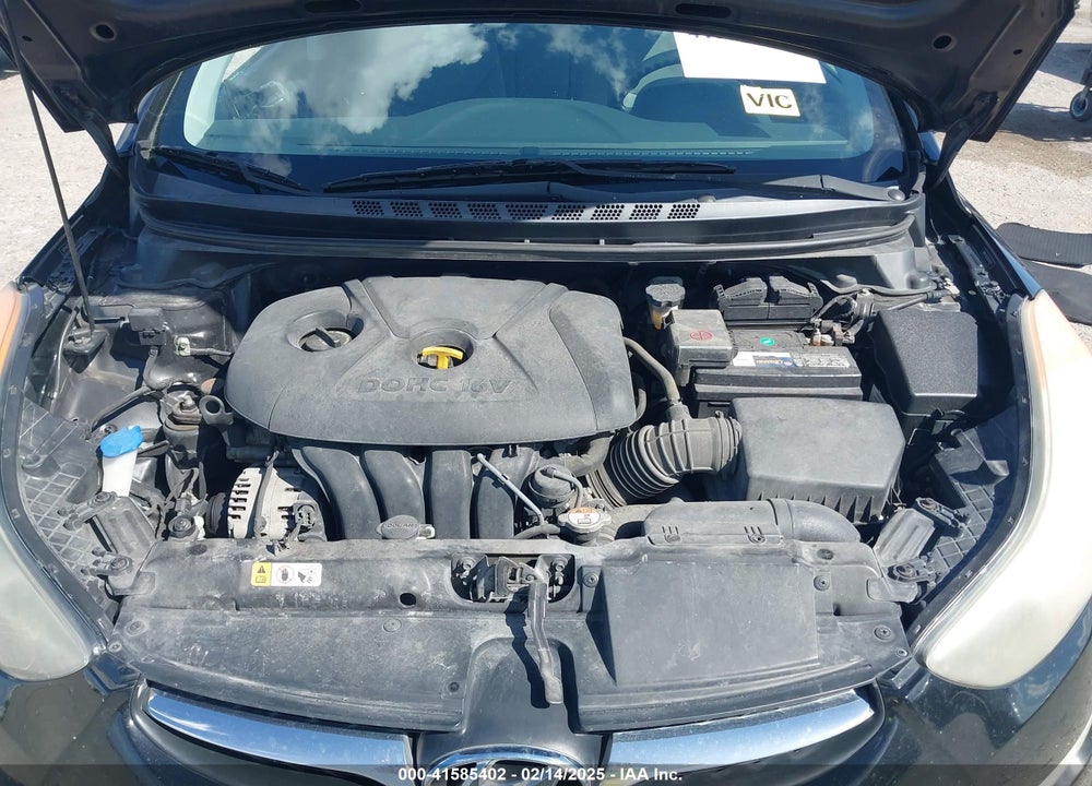 2013 HYUNDAI ELANTRA VIN: 5NPDH4AE7DH444321
