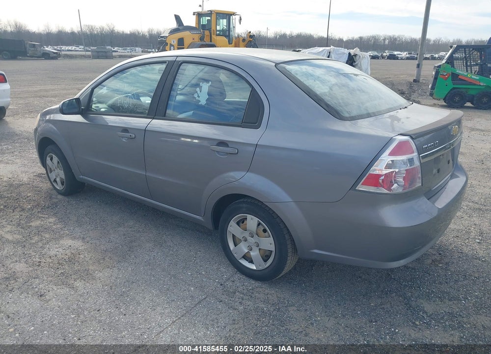 2011 CHEVROLET AVEO VIN: KL1TD5DE6BB216289