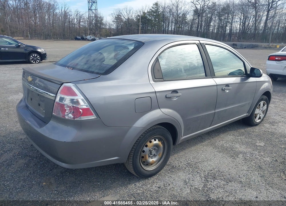 2011 CHEVROLET AVEO VIN: KL1TD5DE6BB216289