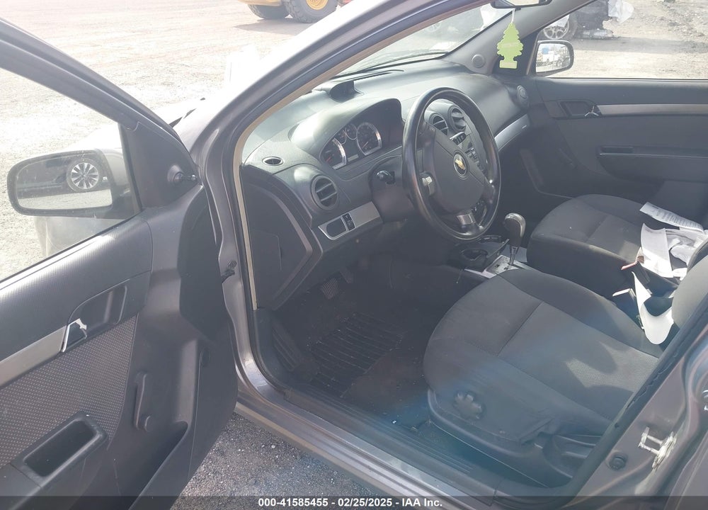 2011 CHEVROLET AVEO VIN: KL1TD5DE6BB216289