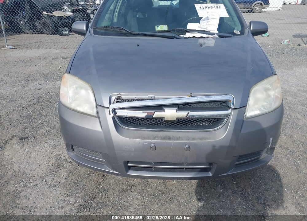 2011 CHEVROLET AVEO VIN: KL1TD5DE6BB216289