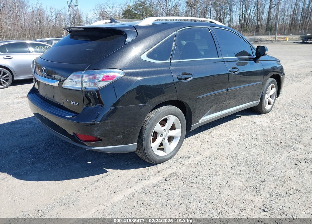 2011 LEXUS RX 350 VIN: 2T2BK1BA4BC101562