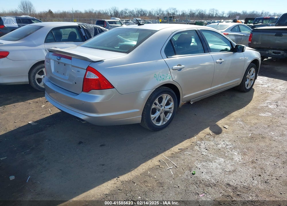 2012 FORD FUSION VIN: 3FAHP0HA4CR123046