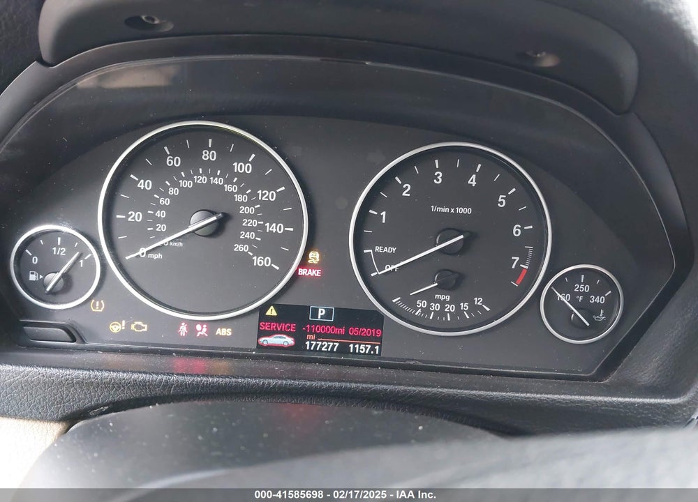 2014 BMW 320I XDRIVE VIN: WBA3C3G52ENS69356