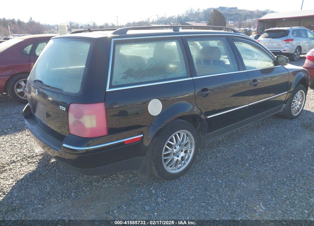 2005 VOLKSWAGEN PASSAT GLS TDI VIN: WVWCE63BX5E144650