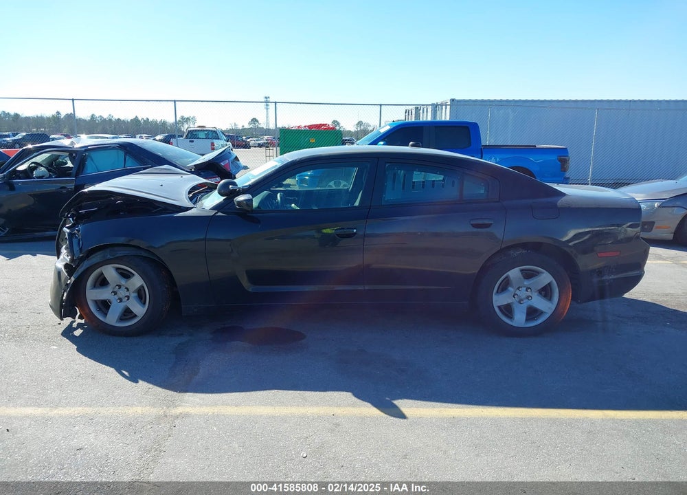 2013 DODGE CHARGER POLICE VIN: 2C3CDXAG6DH644971