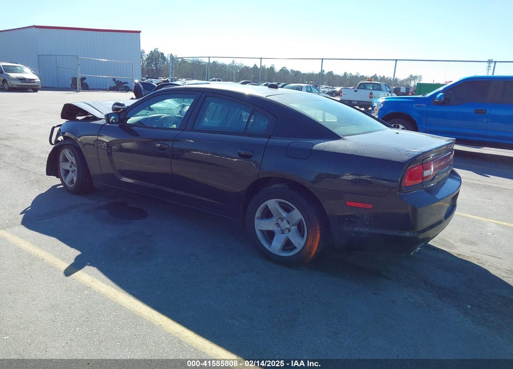 2013 DODGE CHARGER POLICE VIN: 2C3CDXAG6DH644971
