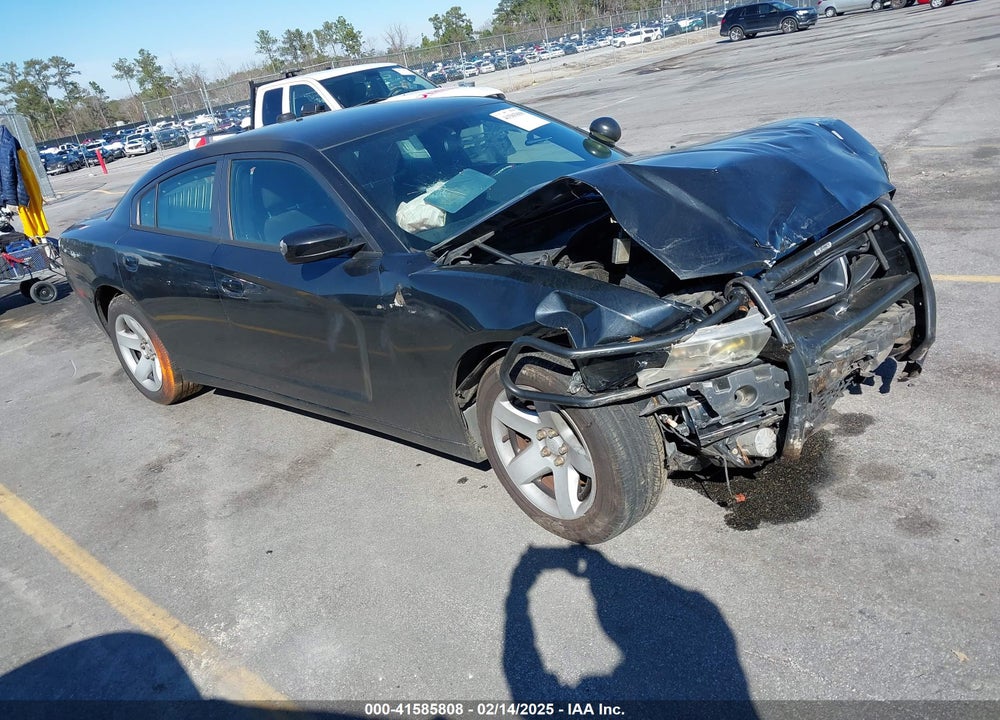 2013 DODGE CHARGER POLICE VIN: 2C3CDXAG6DH644971