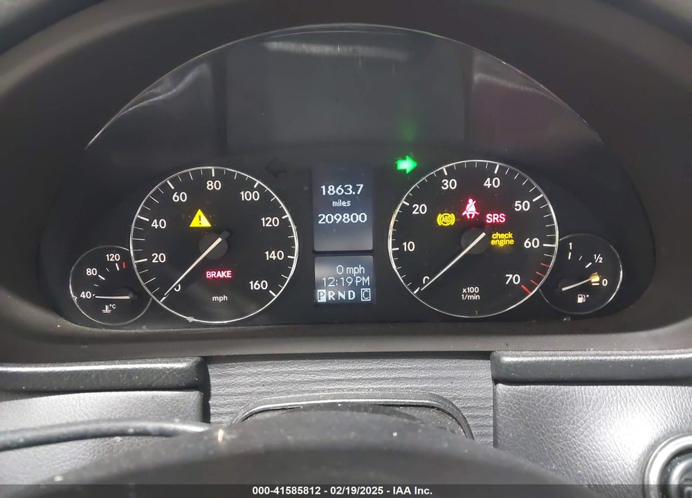 2007 MERCEDES-BENZ C 280 VIN: WDBRF92HX7F881163