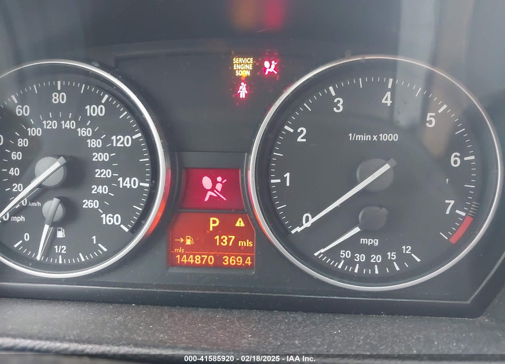2009 BMW 328I VIN: WBAPH77549NL84007
