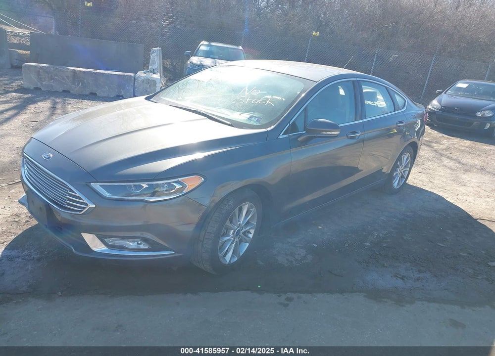 2017 FORD FUSION SE VIN: 3FA6P0HD1HR268456