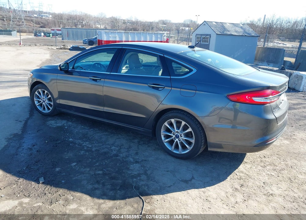 2017 FORD FUSION SE VIN: 3FA6P0HD1HR268456