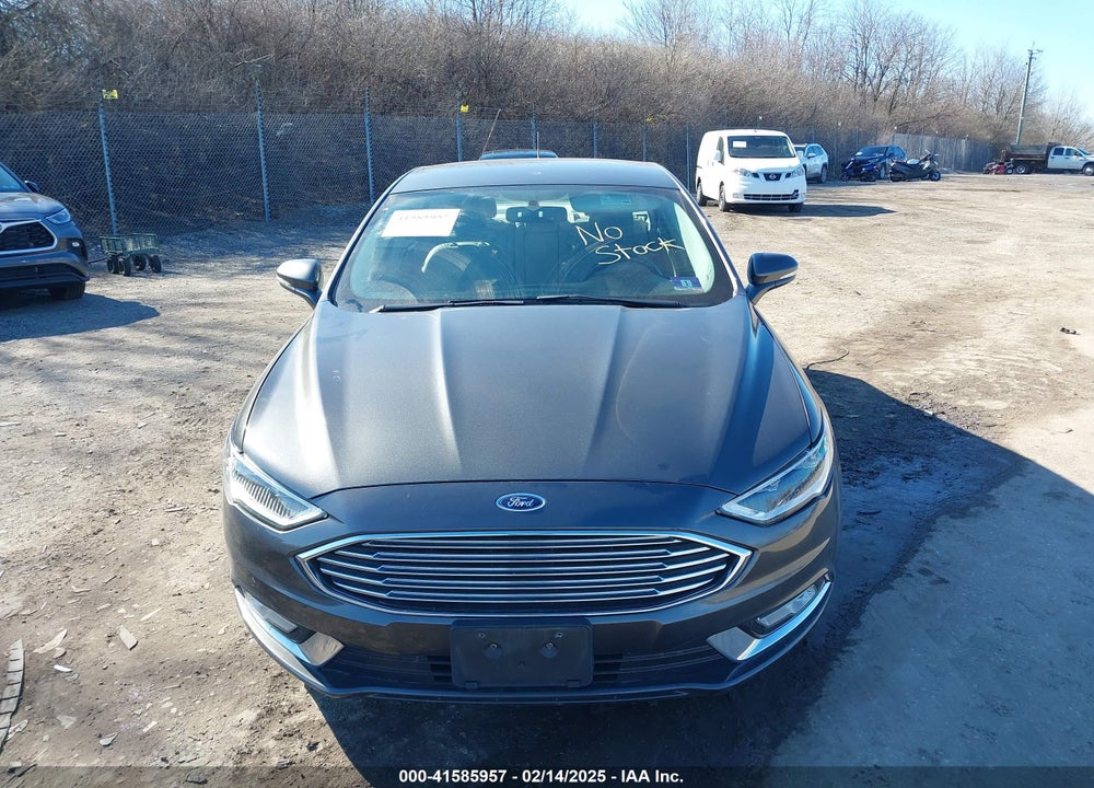 2017 FORD FUSION SE VIN: 3FA6P0HD1HR268456