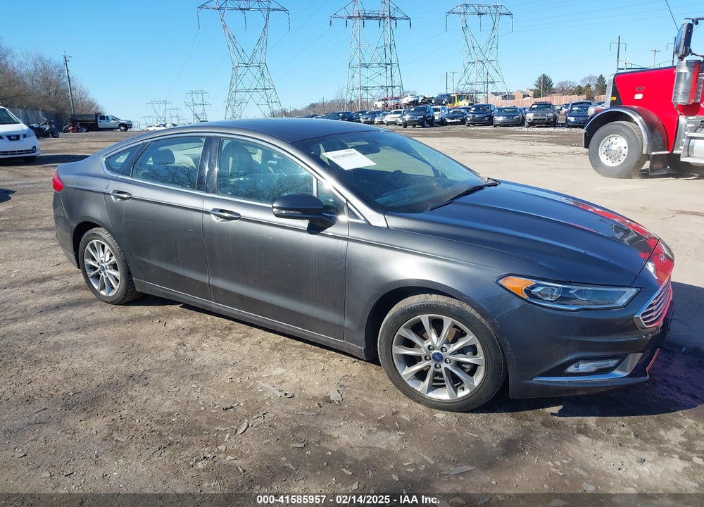 2017 FORD FUSION SE VIN: 3FA6P0HD1HR268456