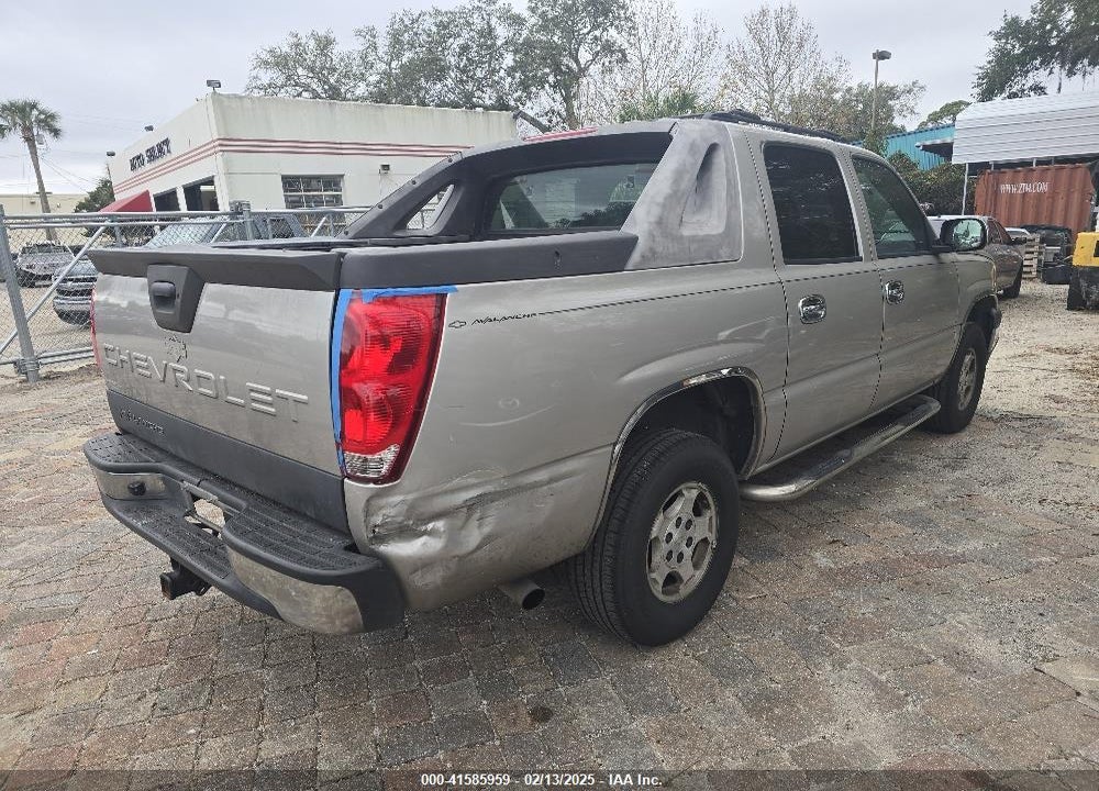 2005 CHEVROLET AVALANCHE 1500 LS VIN: 3GNEC12ZX5G295455