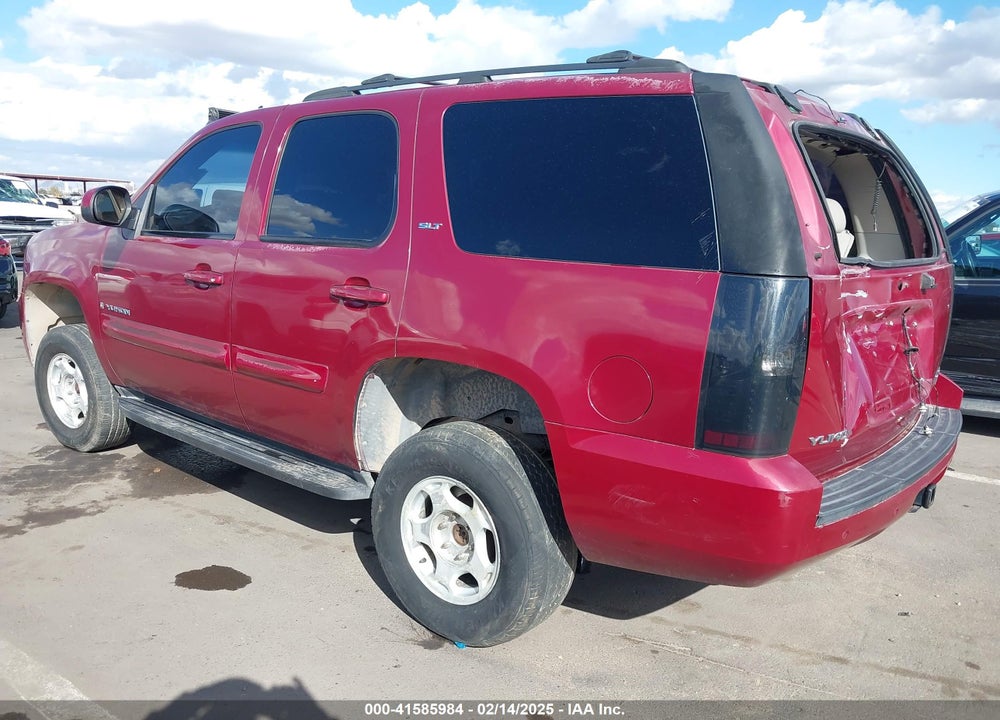 2007 GMC YUKON SLT VIN: 1GKFK13027J117898