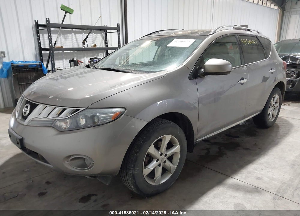 2010 NISSAN MURANO SL VIN: JN8AZ1MW9AW130683