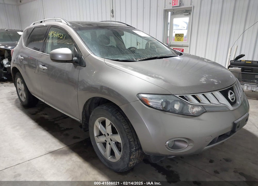 2010 NISSAN MURANO SL VIN: JN8AZ1MW9AW130683