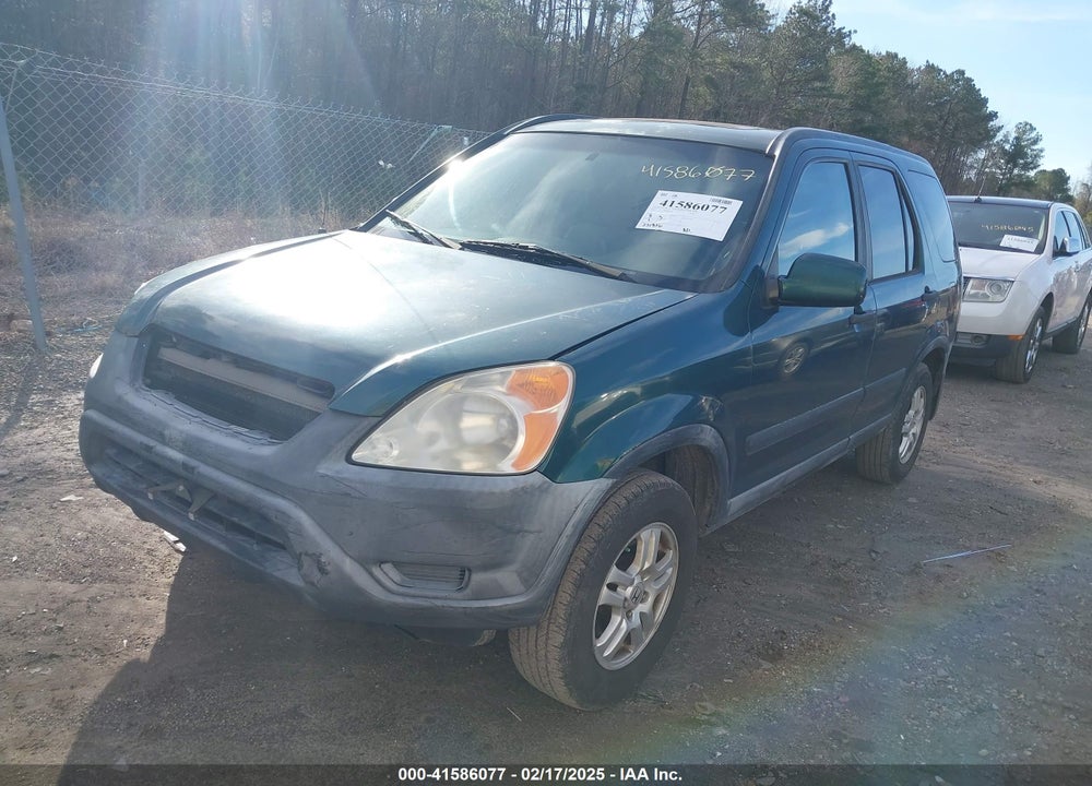 2002 HONDA CR-V EX VIN: JHLRD78812C021992