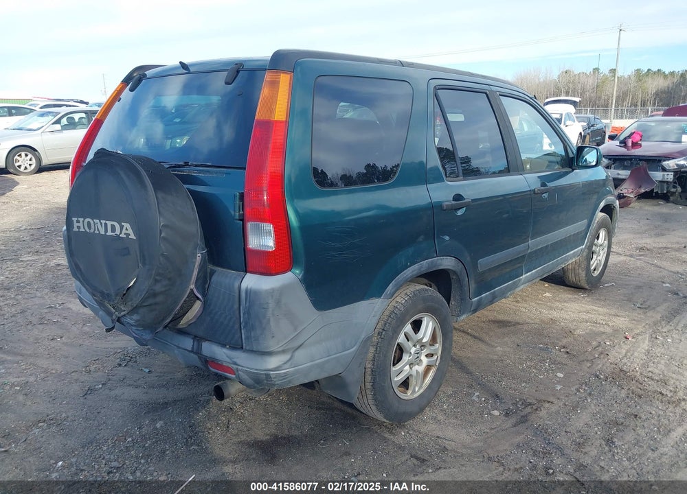 2002 HONDA CR-V EX VIN: JHLRD78812C021992