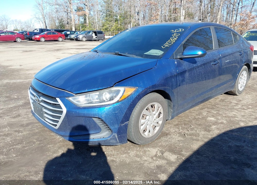 2017 HYUNDAI ELANTRA SE VIN: 5NPD74LF8HH098617