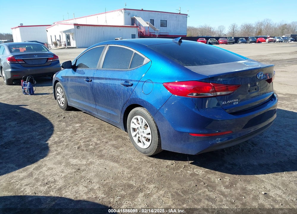 2017 HYUNDAI ELANTRA SE VIN: 5NPD74LF8HH098617
