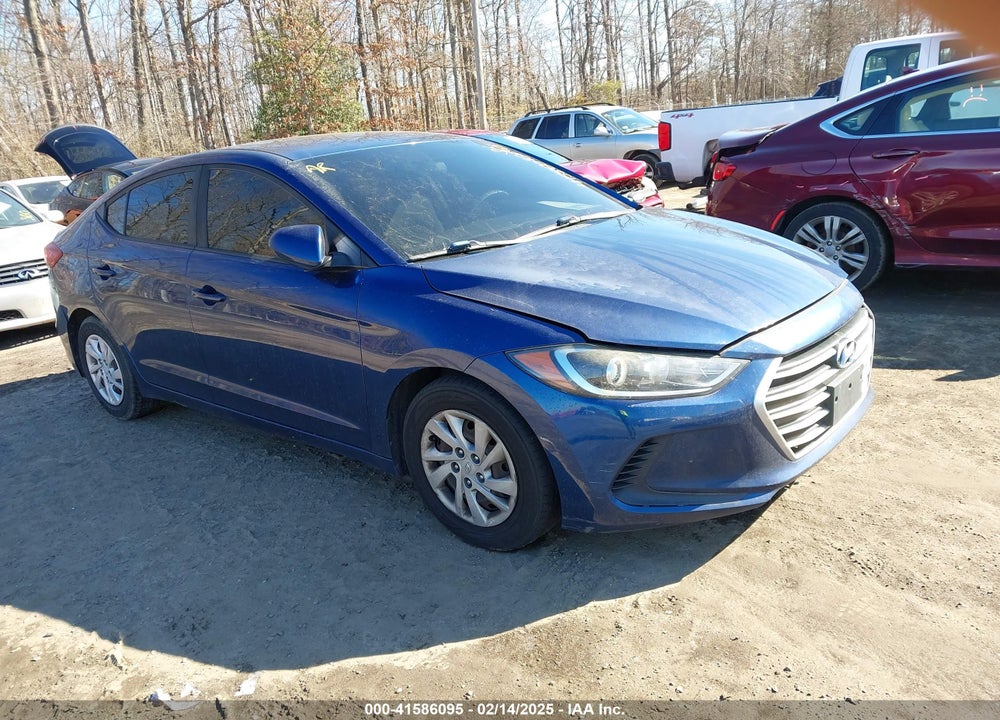 2017 HYUNDAI ELANTRA SE VIN: 5NPD74LF8HH098617